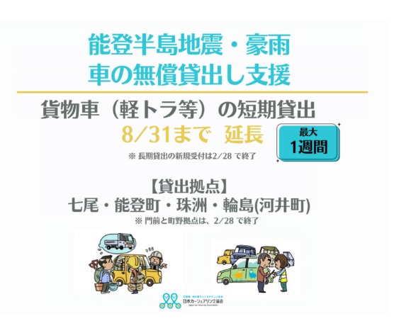 車両無料貸出画像