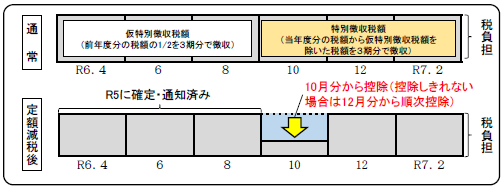 定額減税（年金特徴）